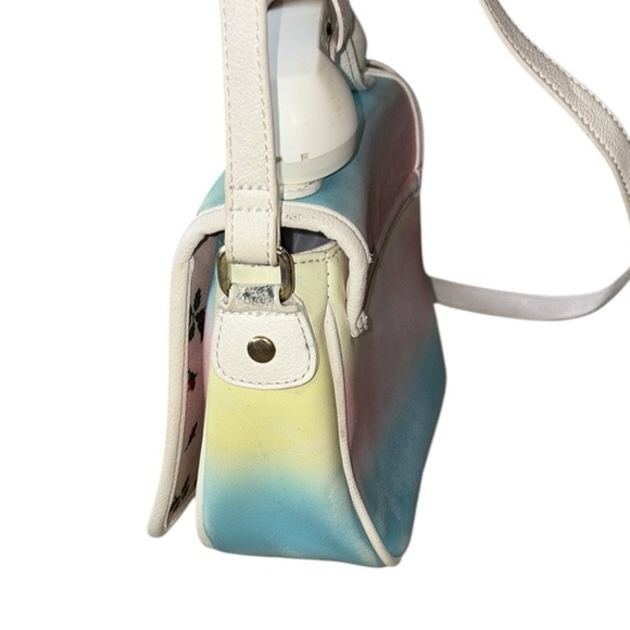 Betsey Johnson Pastel Mini Retro Phone Crossbody Shoulder Bag - Picture 9 of 16
